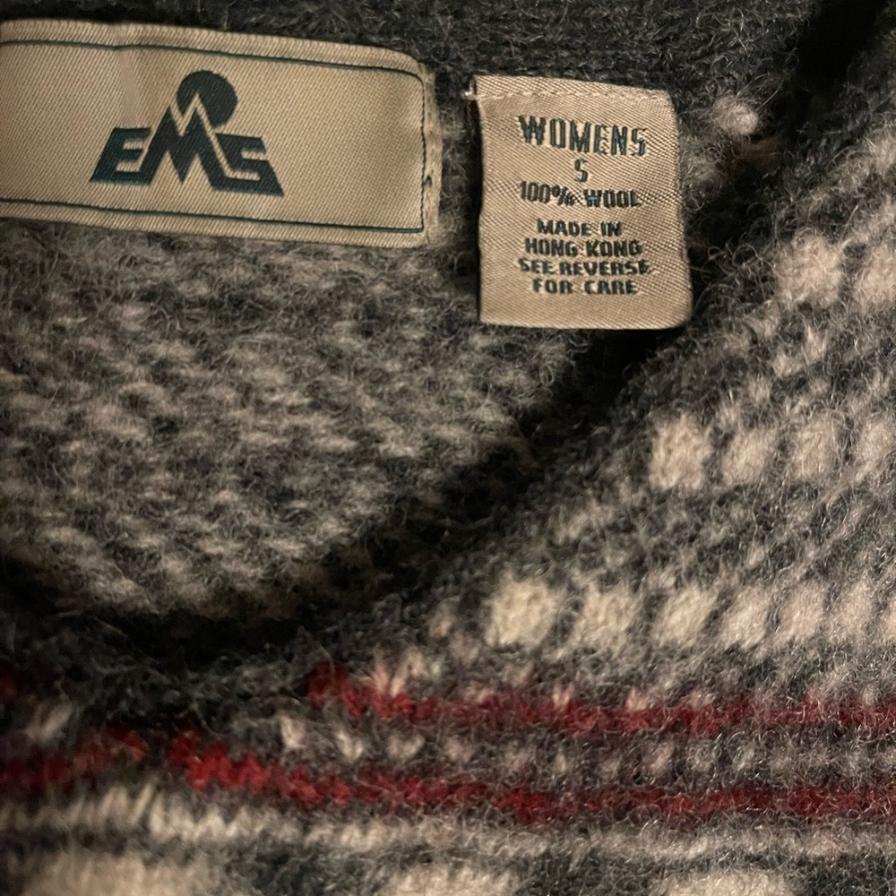 100% Wool EMS Sweater